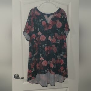 Torrid Top with Floral Design